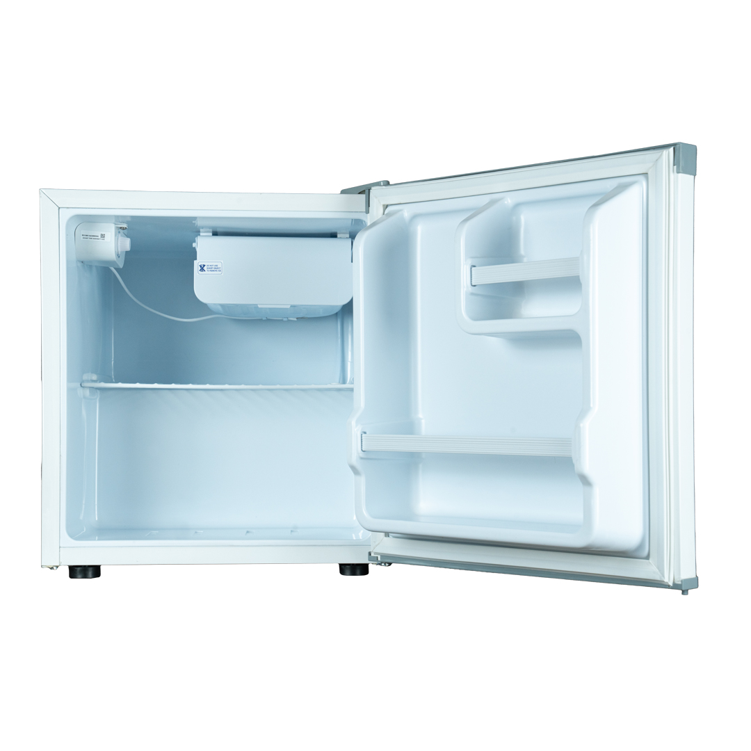 Rockwell 45L Mini Refrigerator – Compact Design, 2-Star Rated, Ideal for Small Spaces, Dorms, and Offices, Features Reliable Cooling and Adjustable Shelves with Chiller Tray, White - Image 3