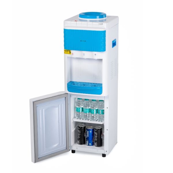 Rockwell Pure R Blu, Hot, Cold & Normal Water Dispenser with Refrigerator, Top Loading - Image 2